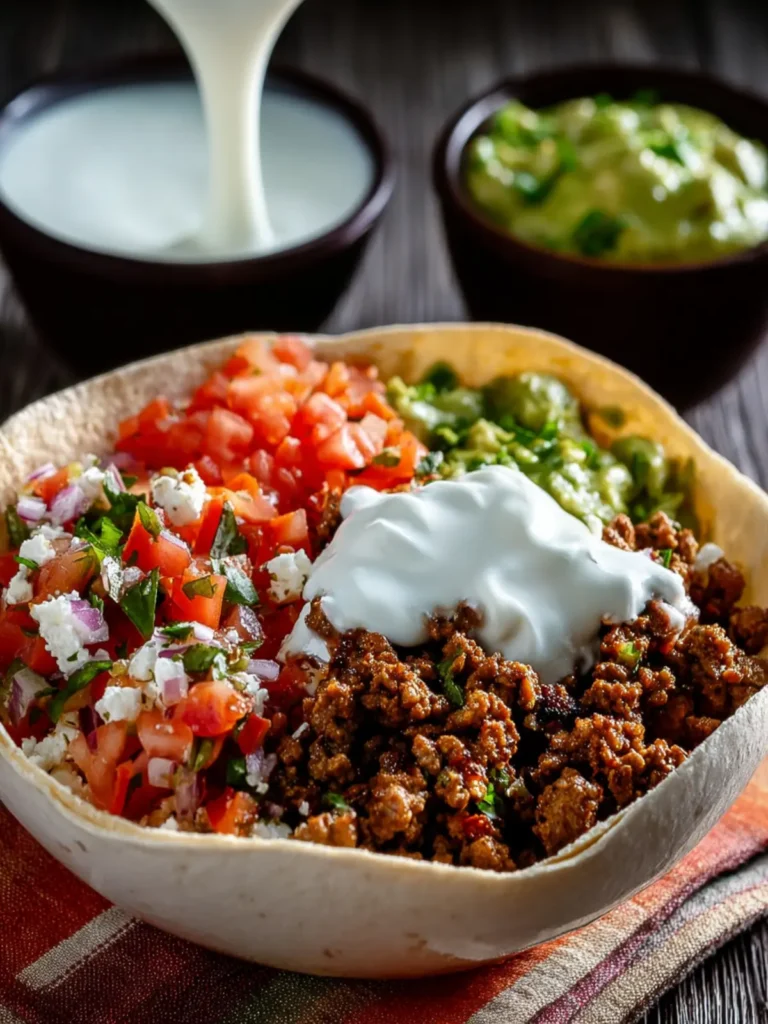 Cottage Cheese Taco Bowl (Low-Carb) First Image