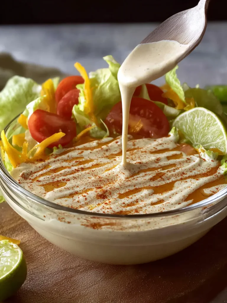Creamy Southwest Salad Dressing (with Greek Yogurt) First Image