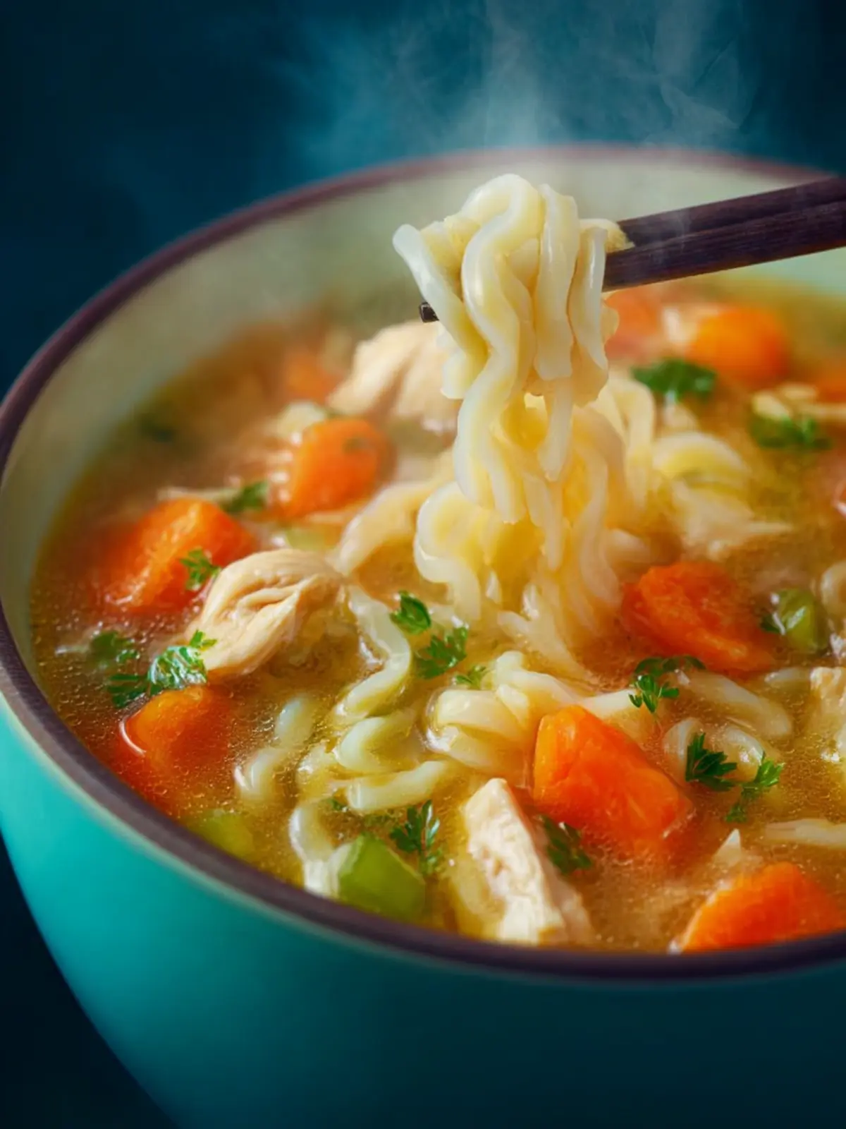 How to Make Chicken Noodle Soup First Image