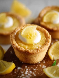 Lemon Bar Cookie Cups First Image