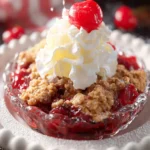 Mini Cherry Dump Cake First Image