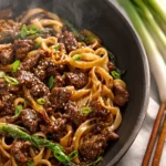 Mongolian Beef and Noodles First Image