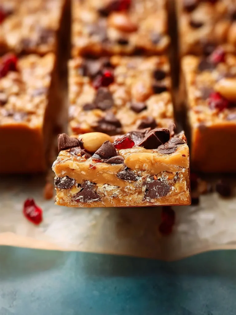 No Bake Almond Bars First Image