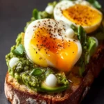 Pesto Avocado Toast with Eggs First Image