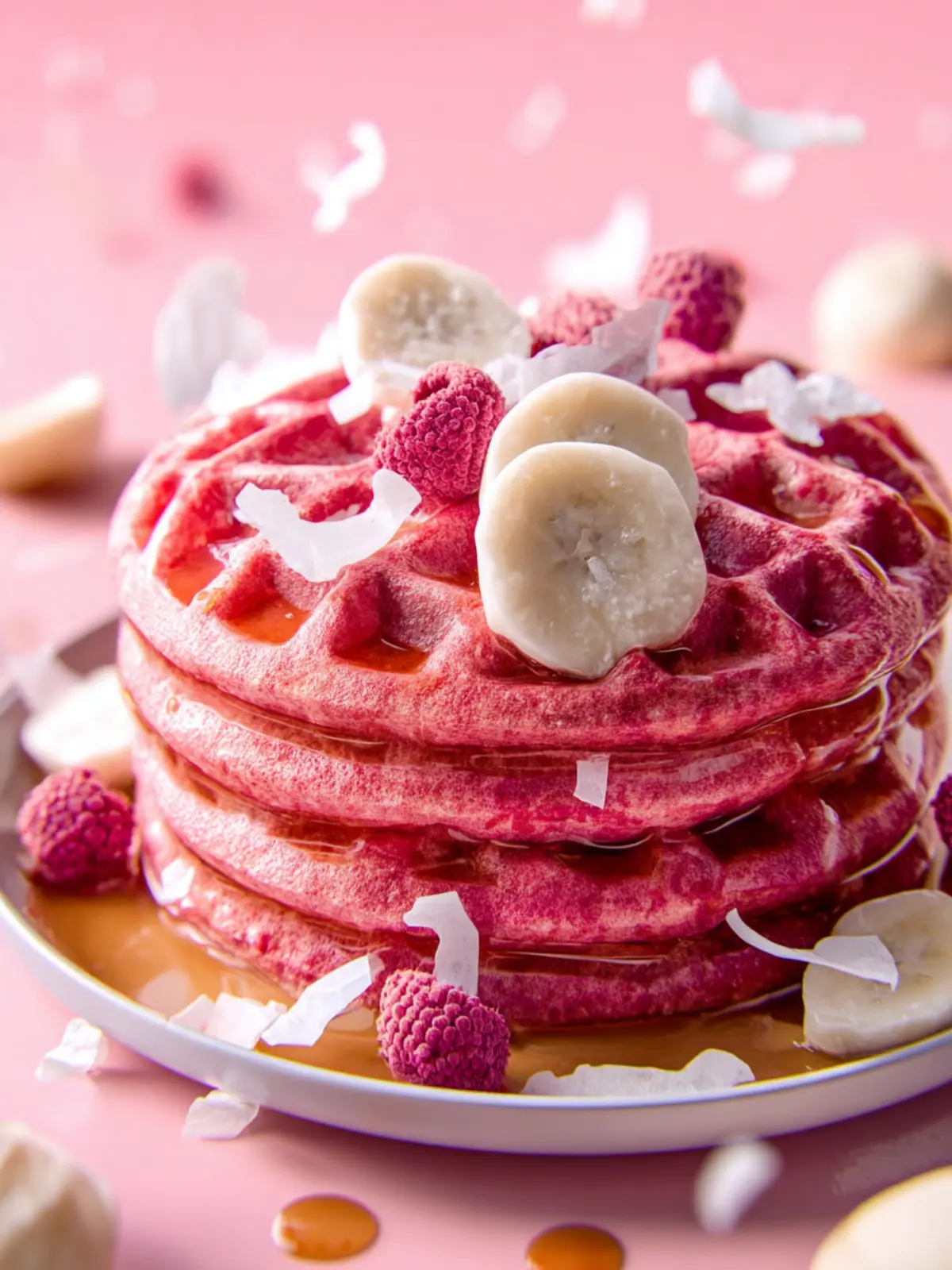 Pink Waffles First Image