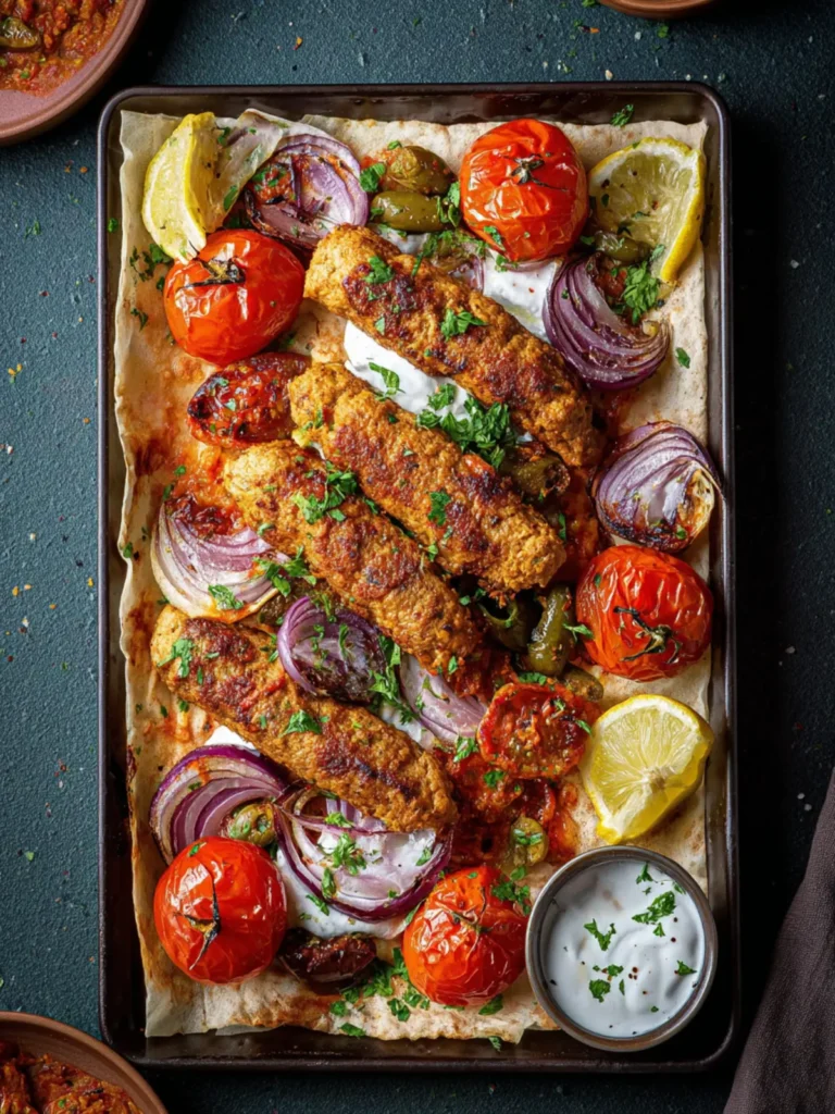 Sheet Pan Chicken Koobideh First Image