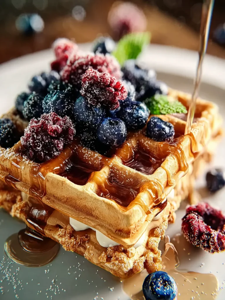 Blueberry Waffle Bake First Image