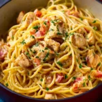 Cheesy Chicken Spaghetti First Image