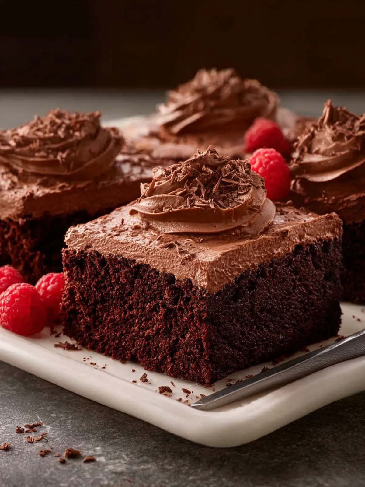 Chocolate Sheet Cake First Image