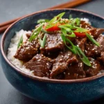 Crock Pot Sesame Beef First Image