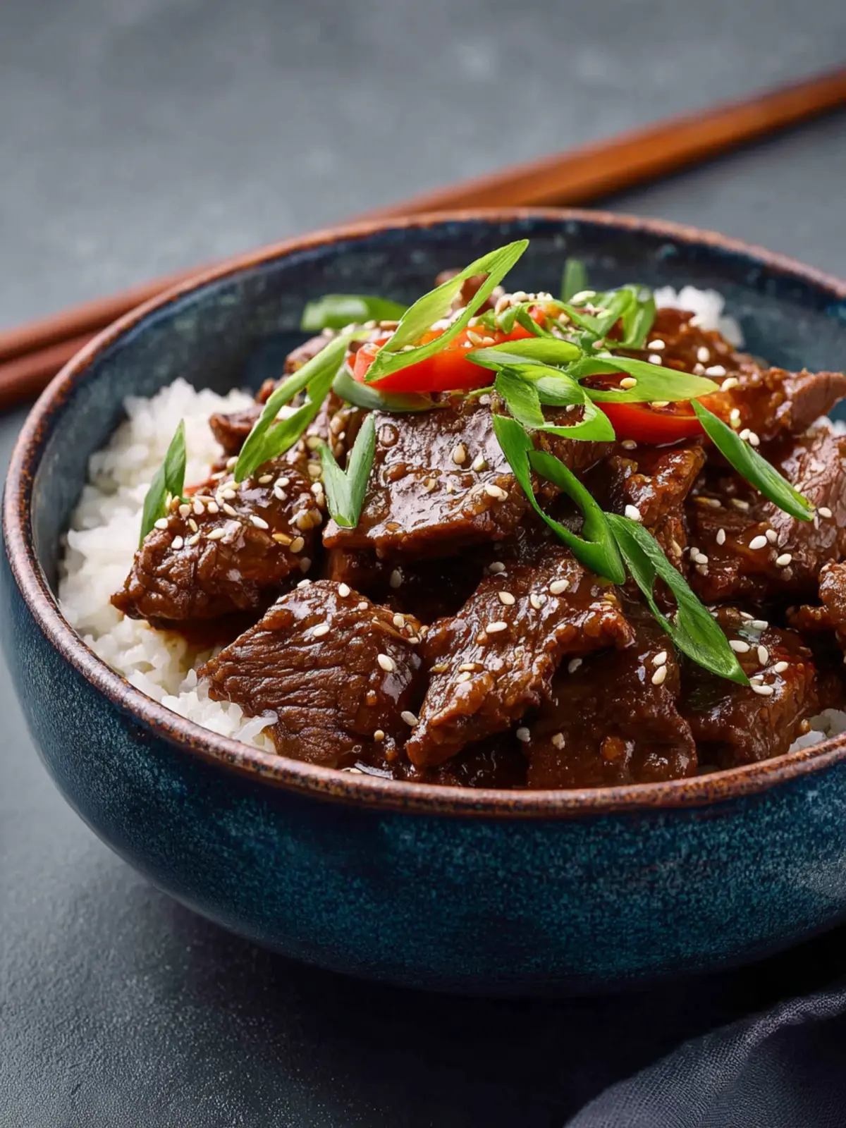 Crock Pot Sesame Beef First Image