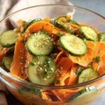 Easy Cucumber Carrot Salad Recipe (Asian-Inspired) First Image