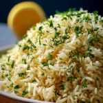 Garlic Butter Herb Rice First Image