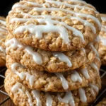 Homemade Iced Oatmeal Cookies First Image