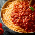 Homemade Spaghetti Sauce First Image
