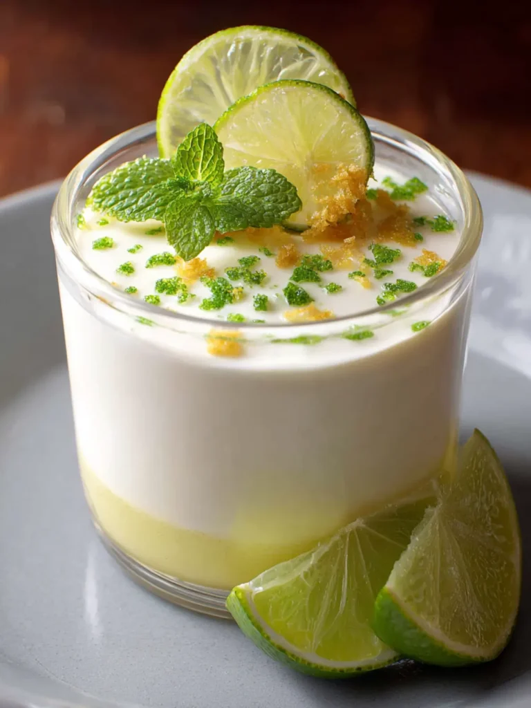 Lime Posset For One First Image