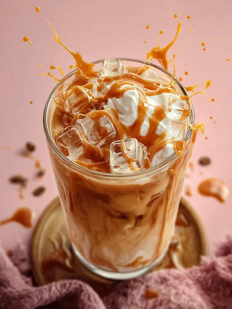 Sweet Caramel Iced Coffee First Image