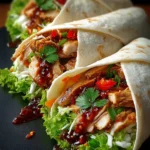 Sweet Chili Chicken Wraps – Quick & Easy Flavorful Wrap Recipe First Image