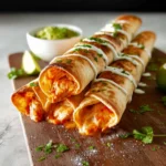 Buffalo Chicken Flautas First Image