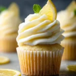 Homemade Lemon Cupcakes First Image