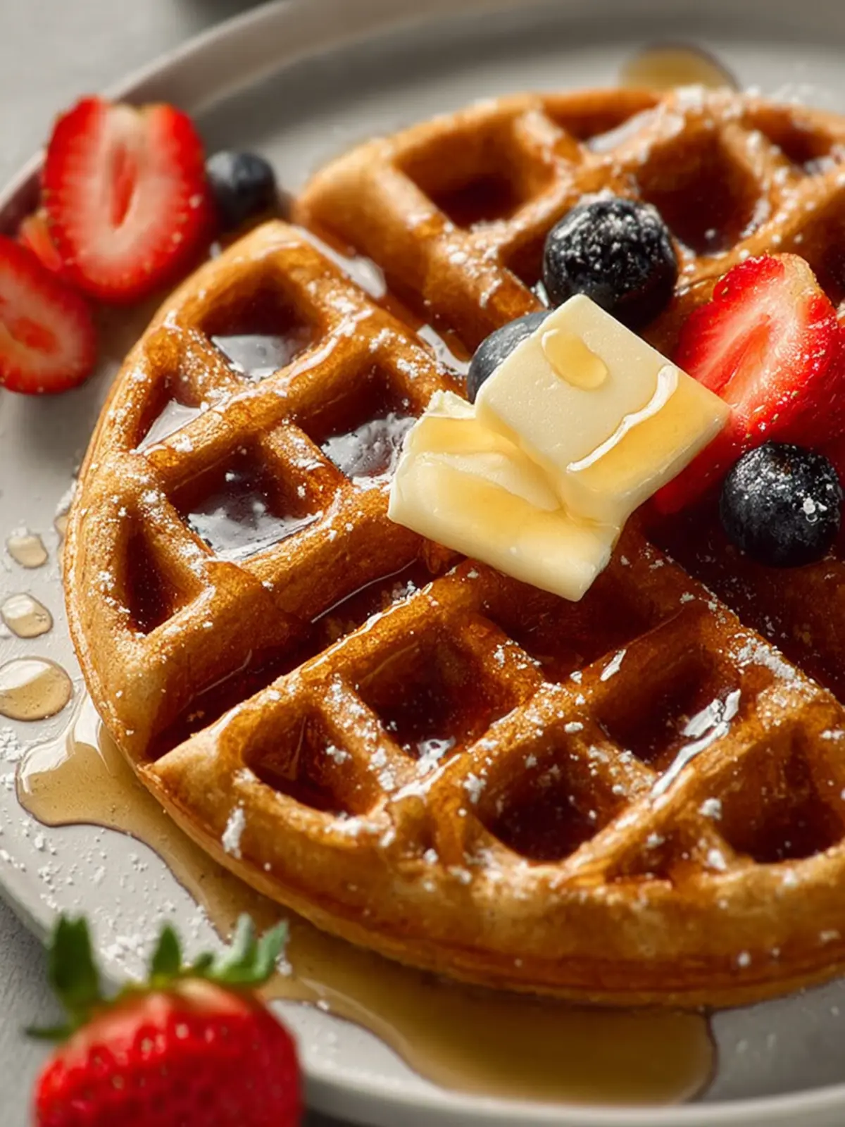 Whole Wheat Waffles First Image