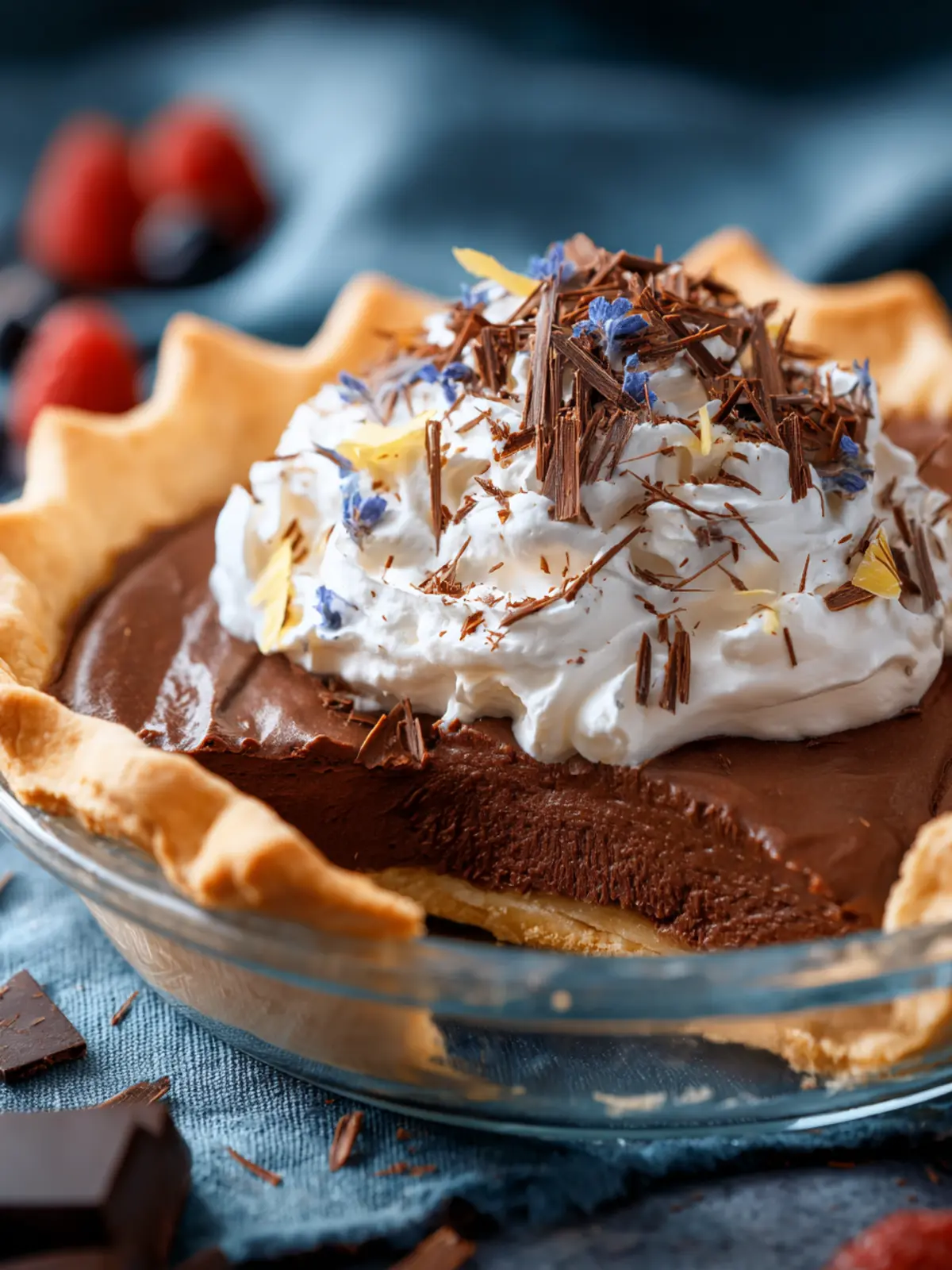 Old Fashioned Chocolate Pie: Irresistibly Creamy Delight!