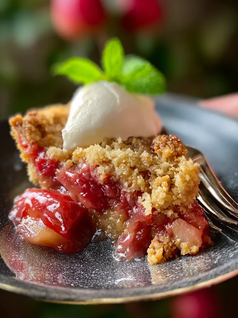 rhubarb dump cake First Image